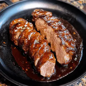 Tender and juicy Oven Baked BBQ Pork Tenderloin is the perfect centerpiece for your family dinner! Made with flavorful BBQ sauce and simple spices, this easy recipe is sure to impress. Save this delicious dish for your next gathering or weeknight meal and enjoy a taste explosion with every bite!